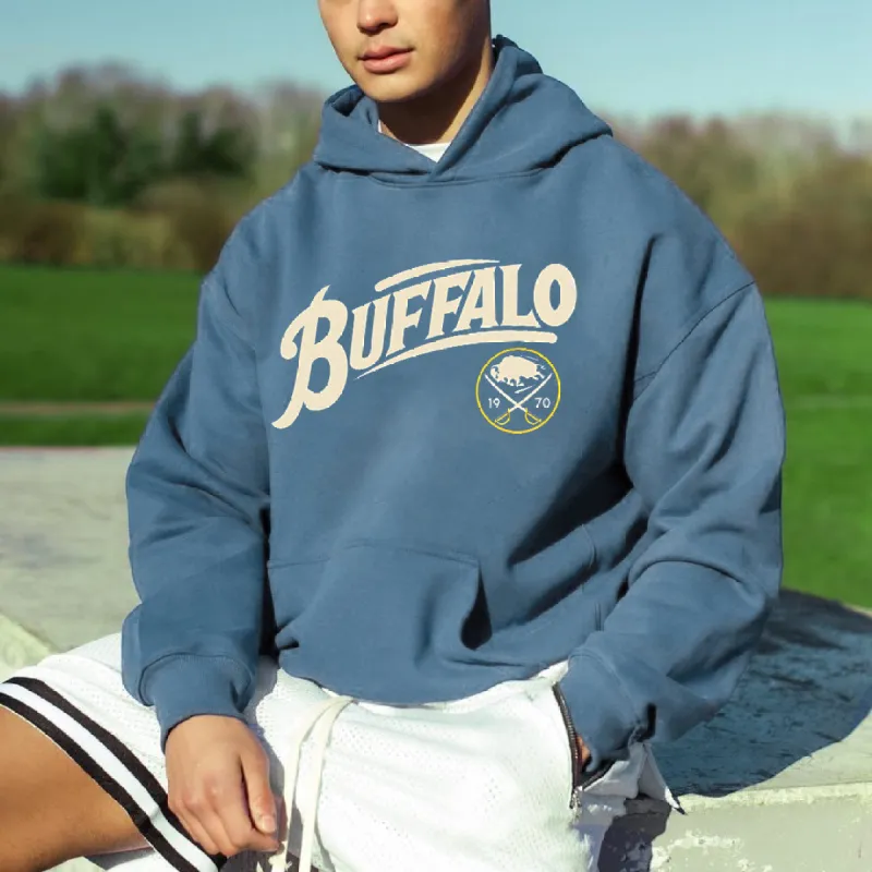 Buffalo Sabres Men's Fleeced Hoodie sold by Shopnova