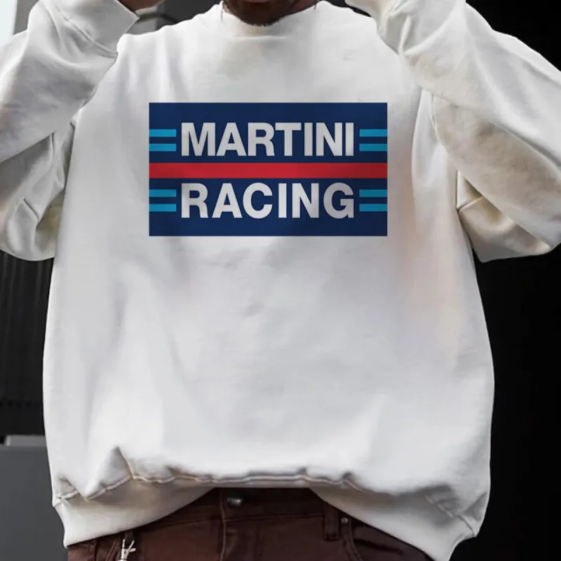 Martini Racing Print Men's Sweatshirt sold by Shopnova