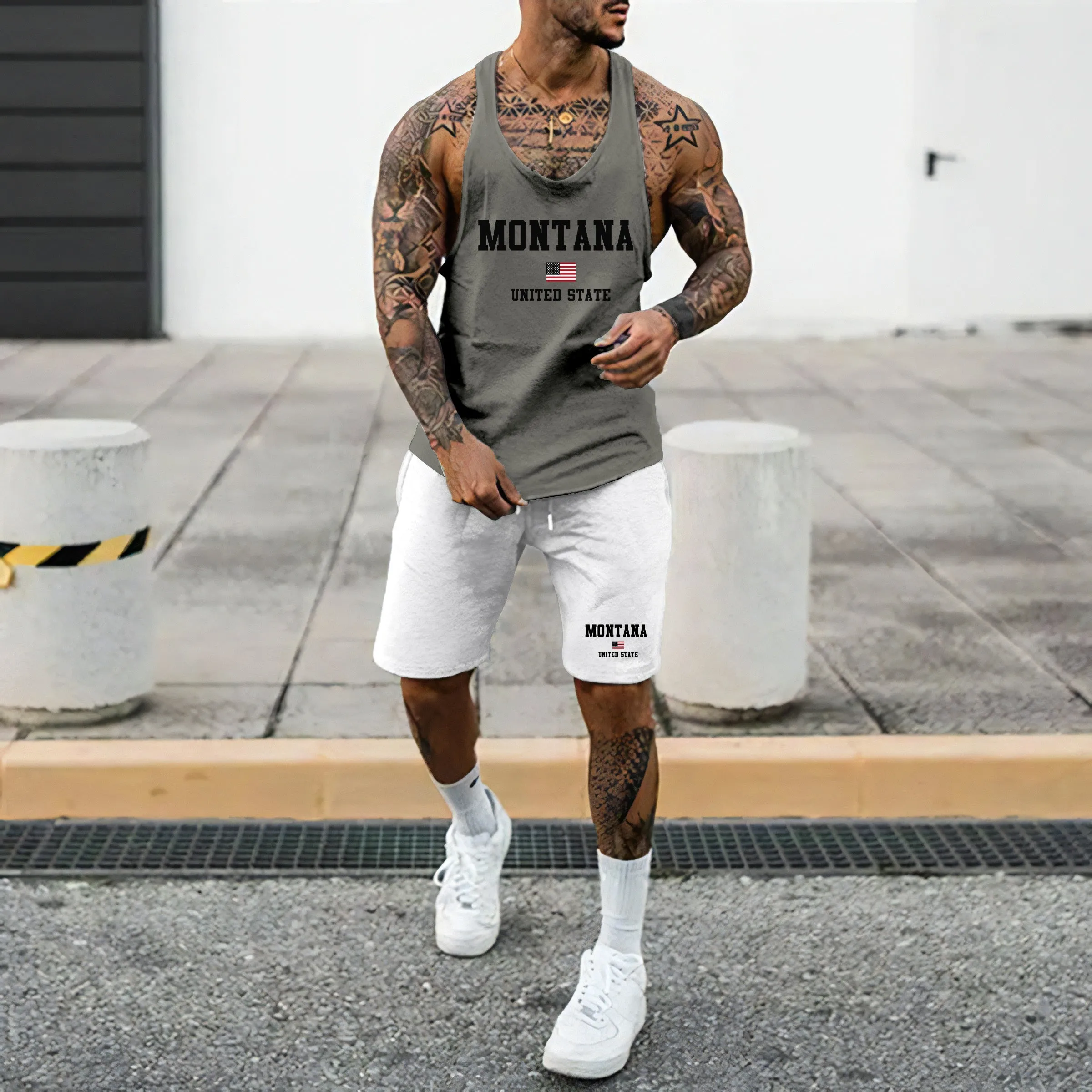 Montana Men's Streetweat 2 Piece Tracksuits-A sold by Shopnova