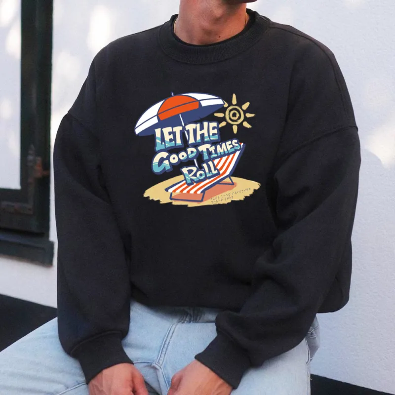 ACE2™ Let The Good Times Roll Holiday Men's Sweatshirt sold by Shopnova