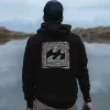 Surfing Graphic Print Men's Fleeced Hoodie sold by Shopnova
