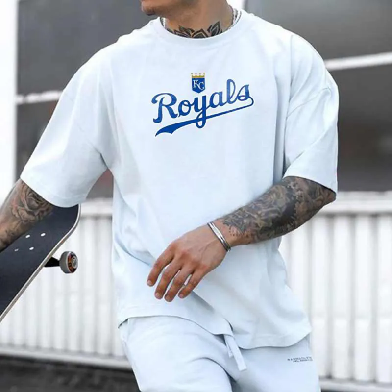 Kansas City Royals Men's Casual T-Shirts made by Shopnova