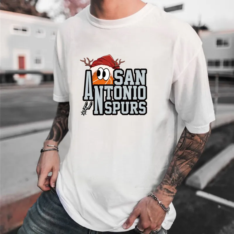 NOVAROPA™ San Antonio Spurs Basketball Men’s T-shirts sold by Shopnova