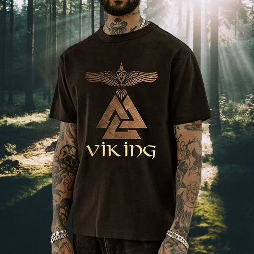Ancient Viking Norse-inspired Men's T-shirt sold by Shopnova