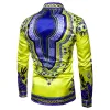 Long-sleeved Shirt With Lapel Print sold by Shopnova