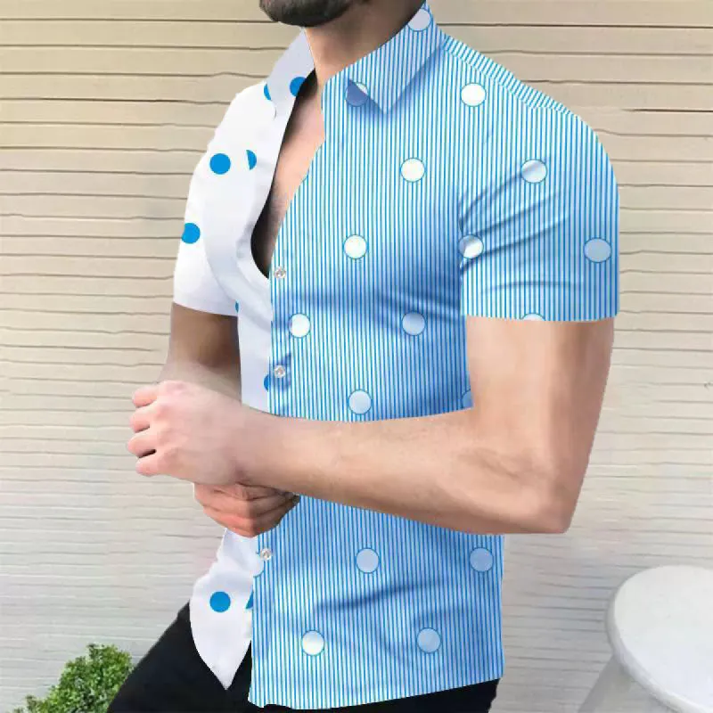 Printed short sleeve shirt sold by Shopnova