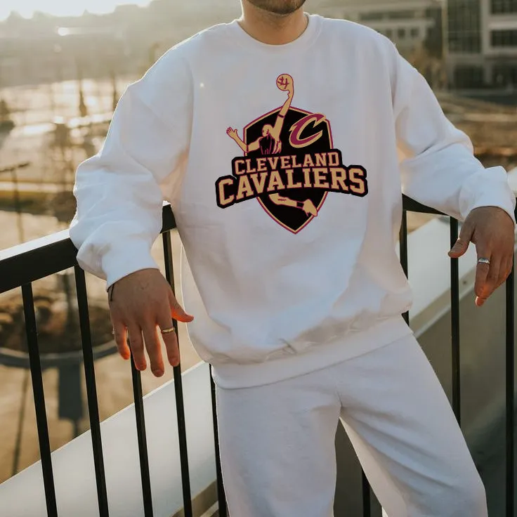 NOVAROPA™ Cleveland Cavaliers Basketball Men's Sweatshirt sold by Shopnova