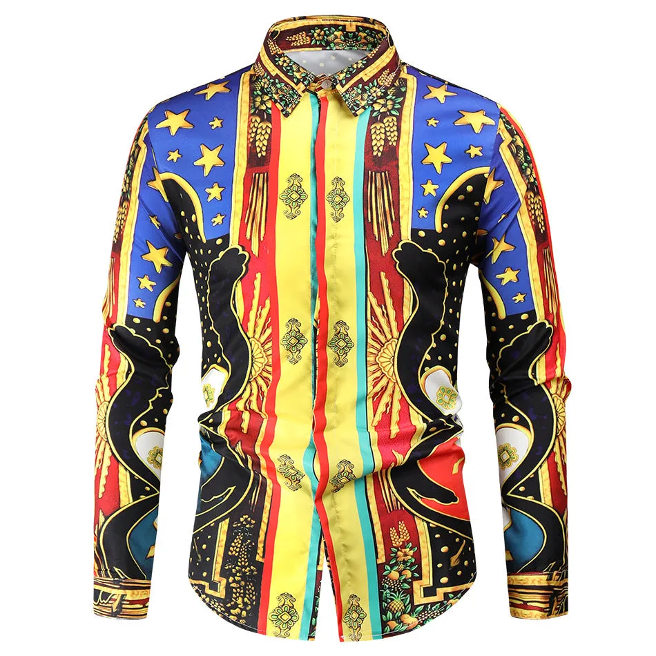 Men's Vintage Long Sleeve Shirts sold by Shopnova product image thumbnail 2