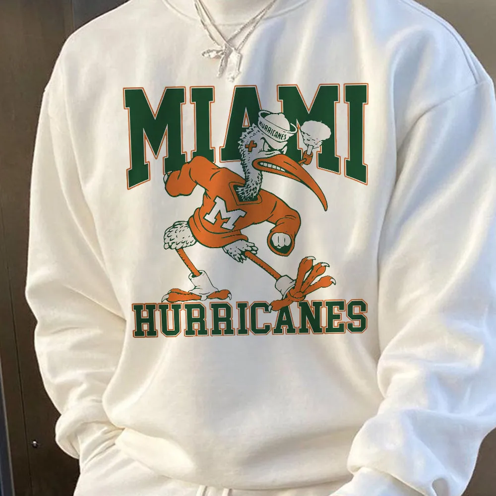 Clearance-MIAMI HURRICANES Football Men's Sweatshirt-2XL sold by Shopnova product image thumbnail 2