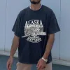 Alaska Alphabet Graphic Print Men's T-Shirt sold by Shopnova