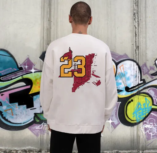 NOVAROPA™ Miami Heat Basketball Men's Sweatshirt sold by Shopnova product image thumbnail 2