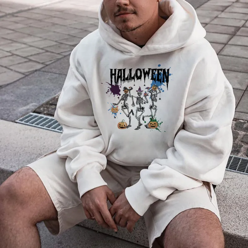 NOVAROPA™ Halloween Graphics Casual Men's Hoodies sold by Shopnova