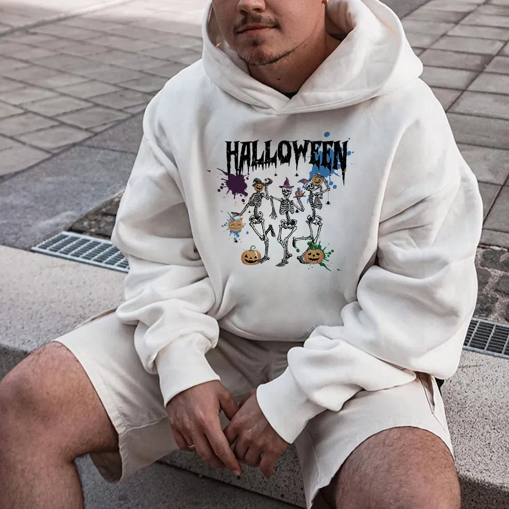 NOVAROPA™ Halloween Graphics Casual Men's Hoodies sold by Shopnova