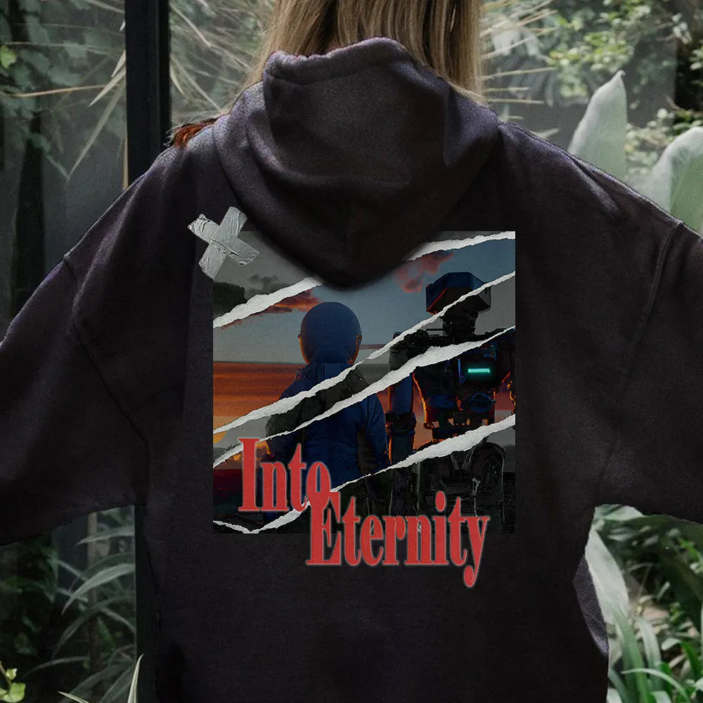 NOVAROPA™ Robot Graphic Women's Hoodie Sweatshirts sold by Shopnova product image thumbnail 2