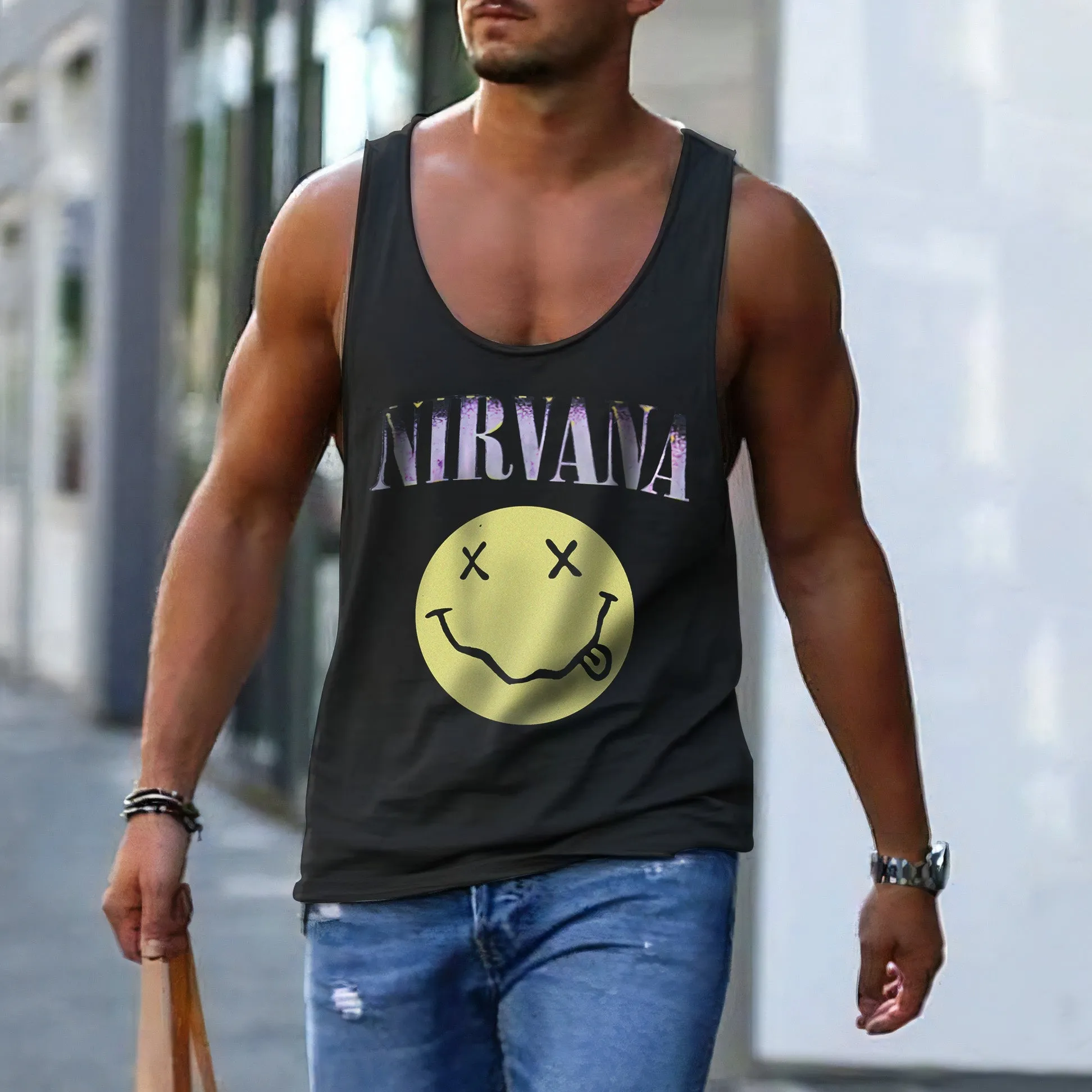 Clearance-Men's Fashion Tank Top-S sold by Shopnova