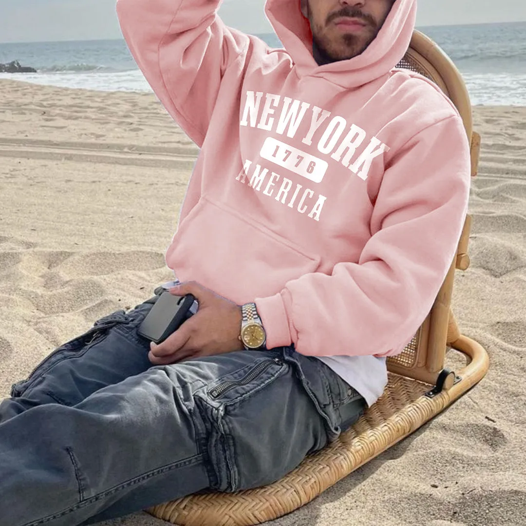 New York 1776 Men's Fashion Hoodie Sweatshirt sold by Shopnova