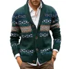 Men's Vintage Ethnic Lapel Knitwear Cardigan Jacket sold by Shopnova