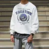 Graphic Casual Men's Crew Neck Sweatshirt sold by Shopnova