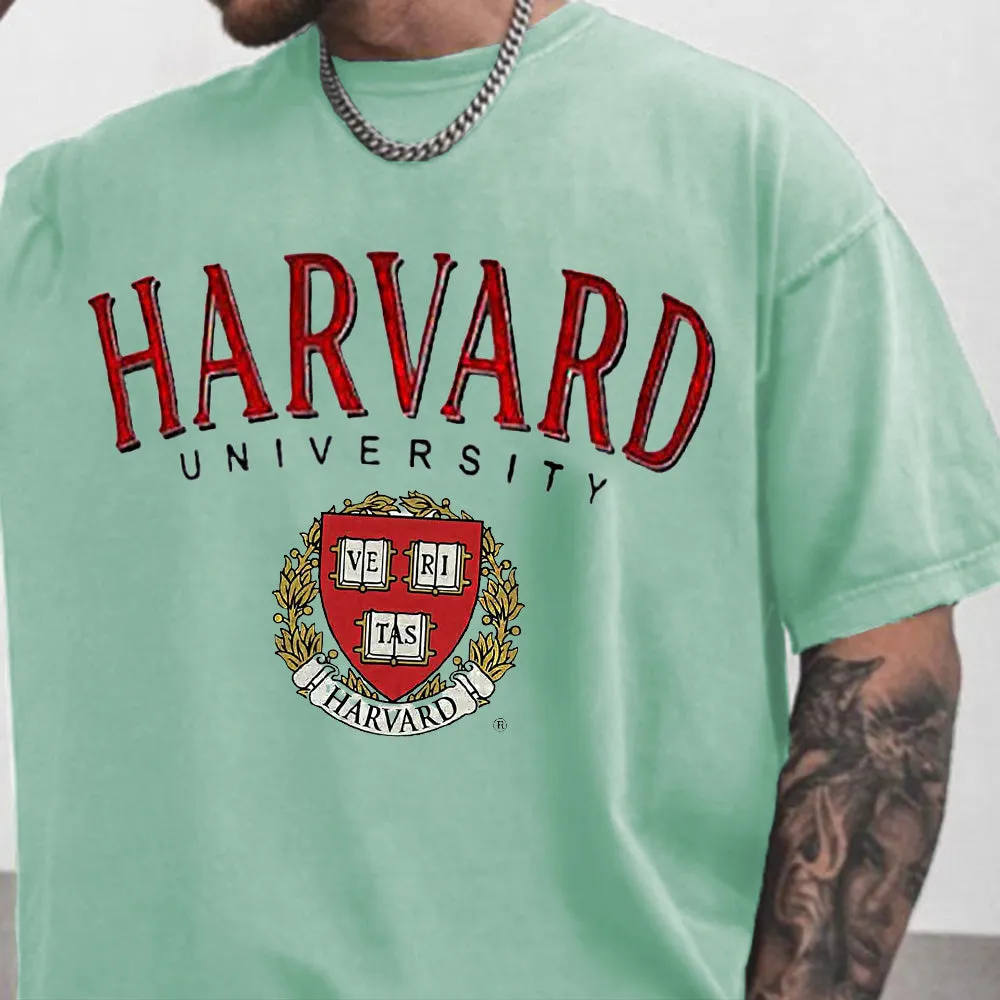 HARVARD Graphic Print Men's Casual T-Shirt sold by Shopnova product image thumbnail 2