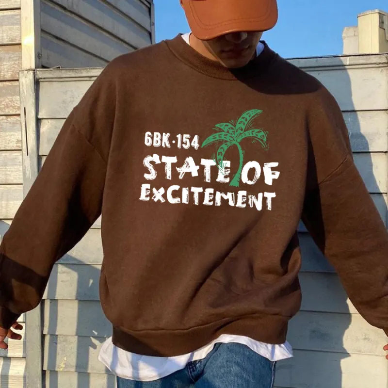 NOVAROPA™ Western Australia Sweatshirt Coffee Color sold by Shopnova