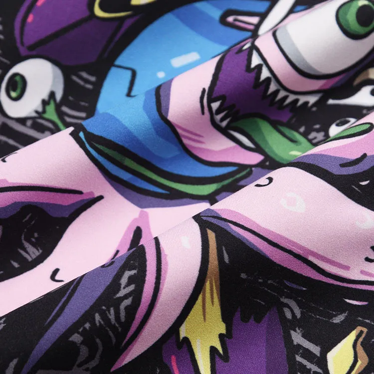 Men's beach pants loose casual cartoon printed shorts sold by Shopnova product image thumbnail 5