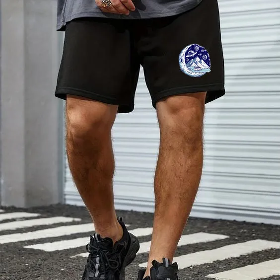 Surfing Graphic Print Men's Shorts sold by Shopnova