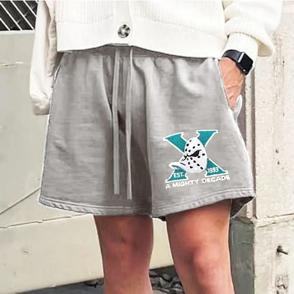 A Mighty Decade Men's Streetwear Drawstring Shorts sold by Shopnova
