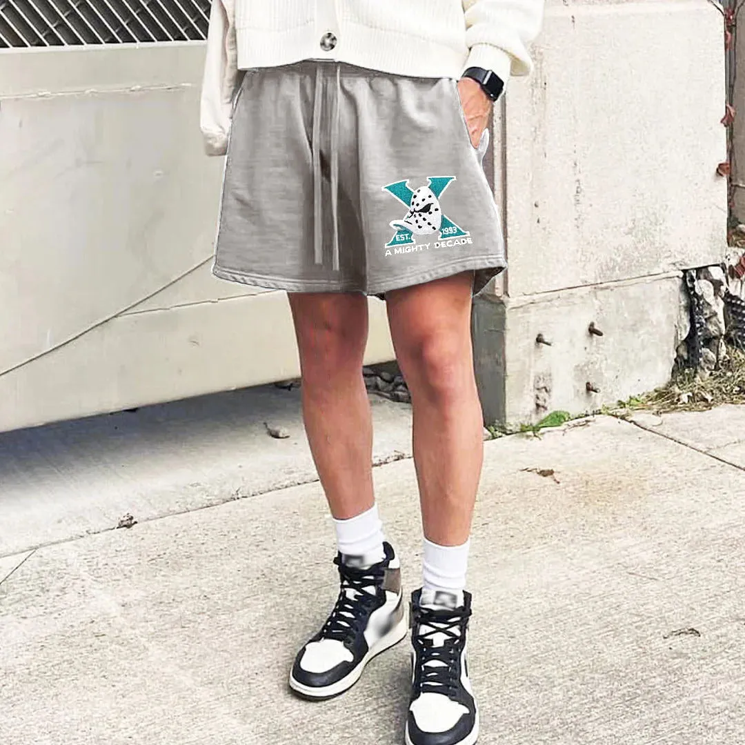 A Mighty Decade Men's Streetwear Drawstring Shorts sold by Shopnova product image thumbnail 2