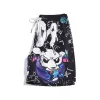 Men's beach pants loose casual cartoon printed shorts sold by Shopnova