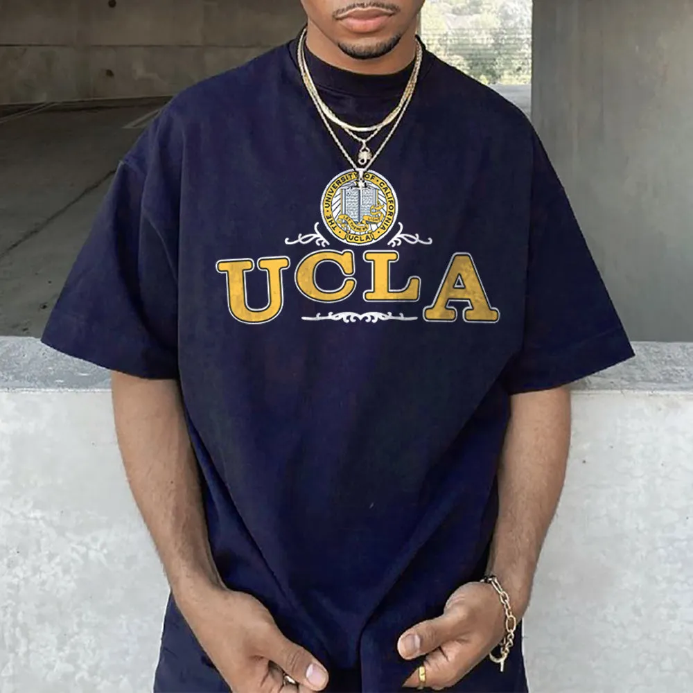 UCLA Print Short Sleeve Cotton T-Shirt sold by Shopnova product image thumbnail 2