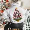 Christmas Dog Print Men's Fleece Hoodie sold by Shopnova