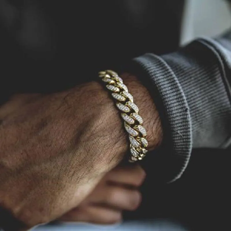 Fashion Men's Hip Hop Bracelet sold by Shopnova