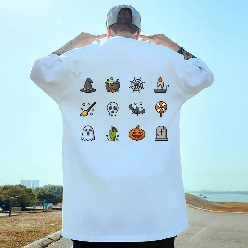 Halloween-inspired Iconic Prints Cotton Tee 230GSM sold by Shopnova