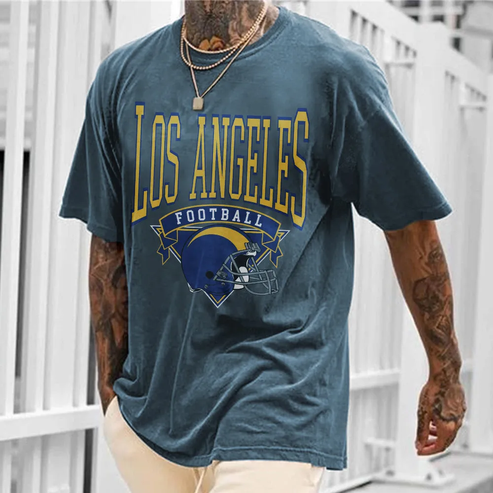 Los Angeles Soccer Men's Short Sleeve T-Shirts sold by Shopnova product image thumbnail 2