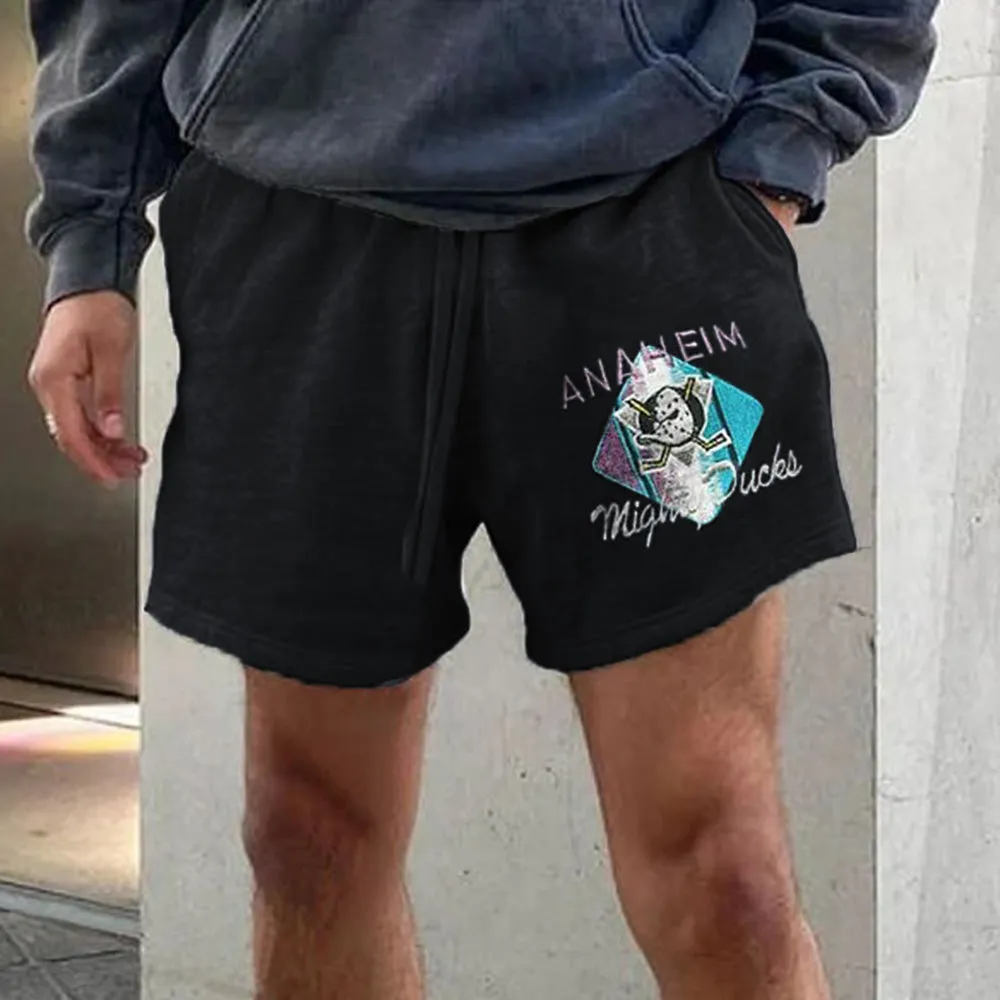 Mighty Ducks Men's Summer Drawstring Shorts sold by Shopnova