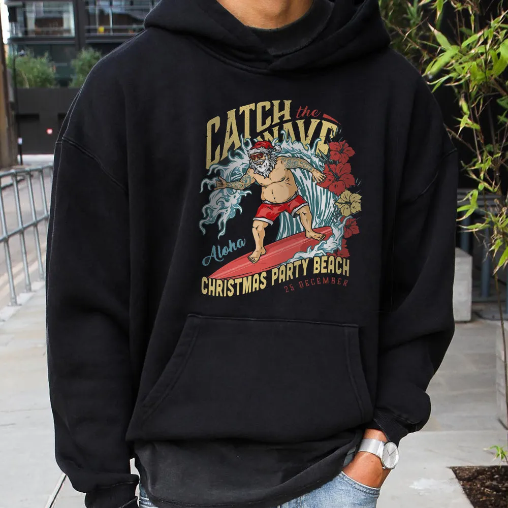 Christmas Party Men's Funny Oversized Hoodies sold by Shopnova product image thumbnail 2