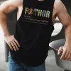 Father's Day Letter Graphic Print Casual Men's Tank Top sold by Shopnova