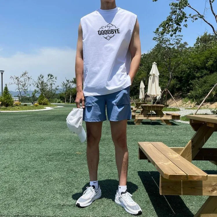 Goodbye Men's Casual Tank Top-B sold by Shopnova product image thumbnail 2