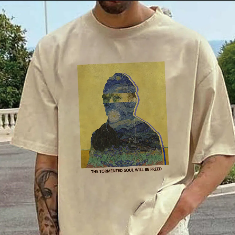 NOVAROPA™ Spoof Art Creative Print Men's T-Shirt sold by Shopnova product image thumbnail 2