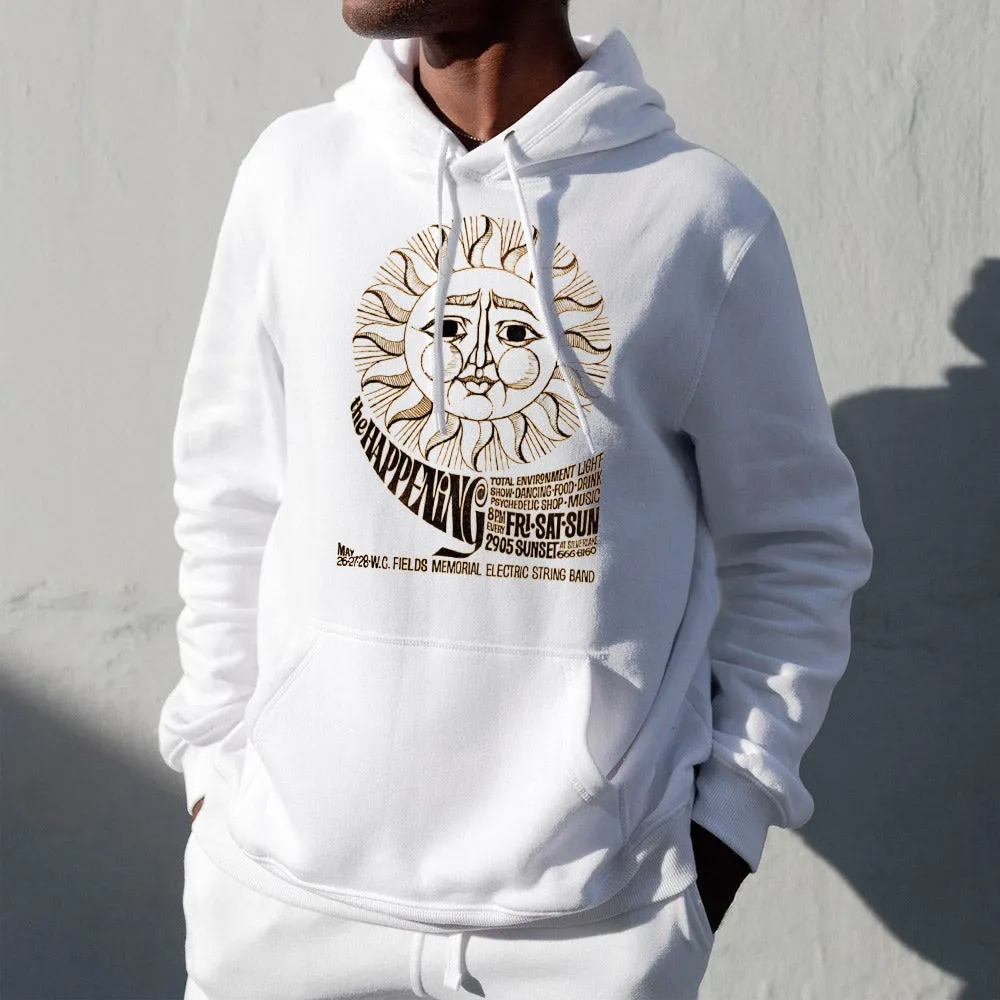 Sun & Alphabet Graphic Print Men's Oversize Hoodie sold by Shopnova