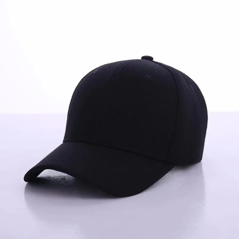 Plain Color Trend Personality Casual Baseball Cap made by Shopnova