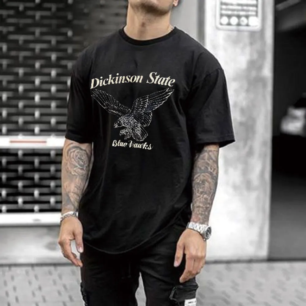 Dickinson State Graphic Print Men's T-Shirt sold by Shopnova