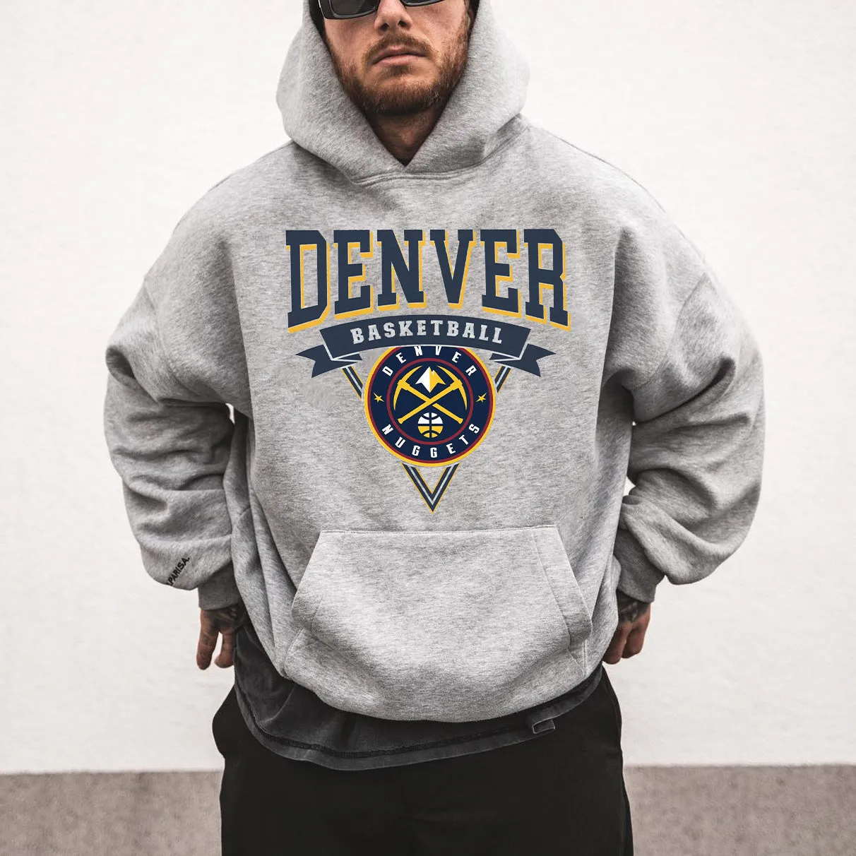 Denver Nuggets Basketball Men's Fleece Hoodies sold by Shopnova