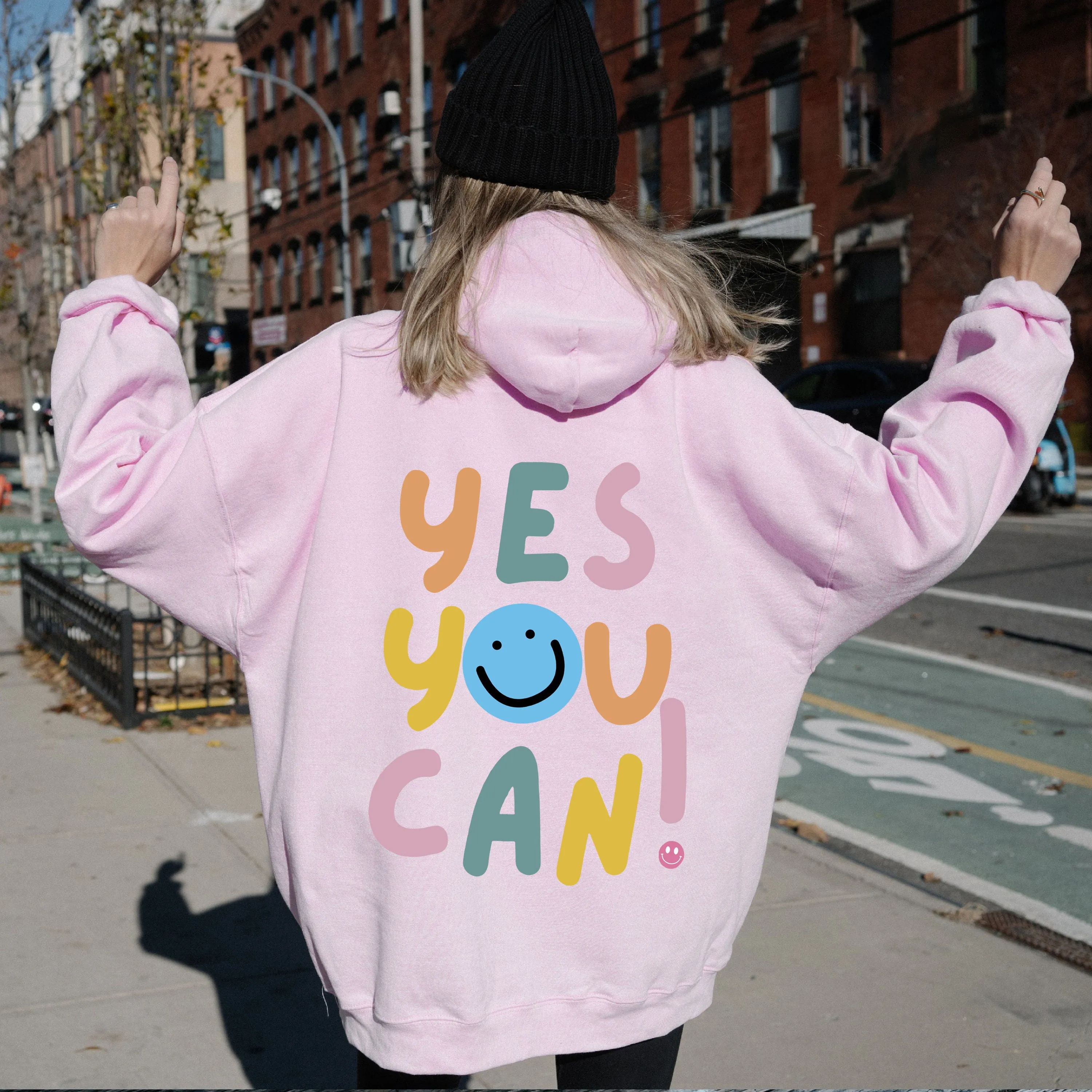 Alphabet Graphics Women's Hoodie Sweatshirt sold by Shopnova