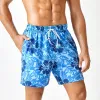 Loose Floral Print Casual Beach Vacation Men's Shorts sold by Shopnova