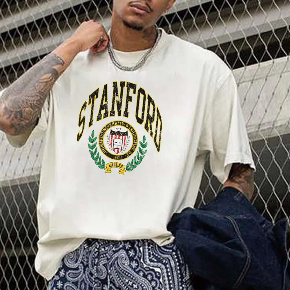 STANFORD Graphic Print Casual Men's T-Shirt sold by Shopnova product image thumbnail 2