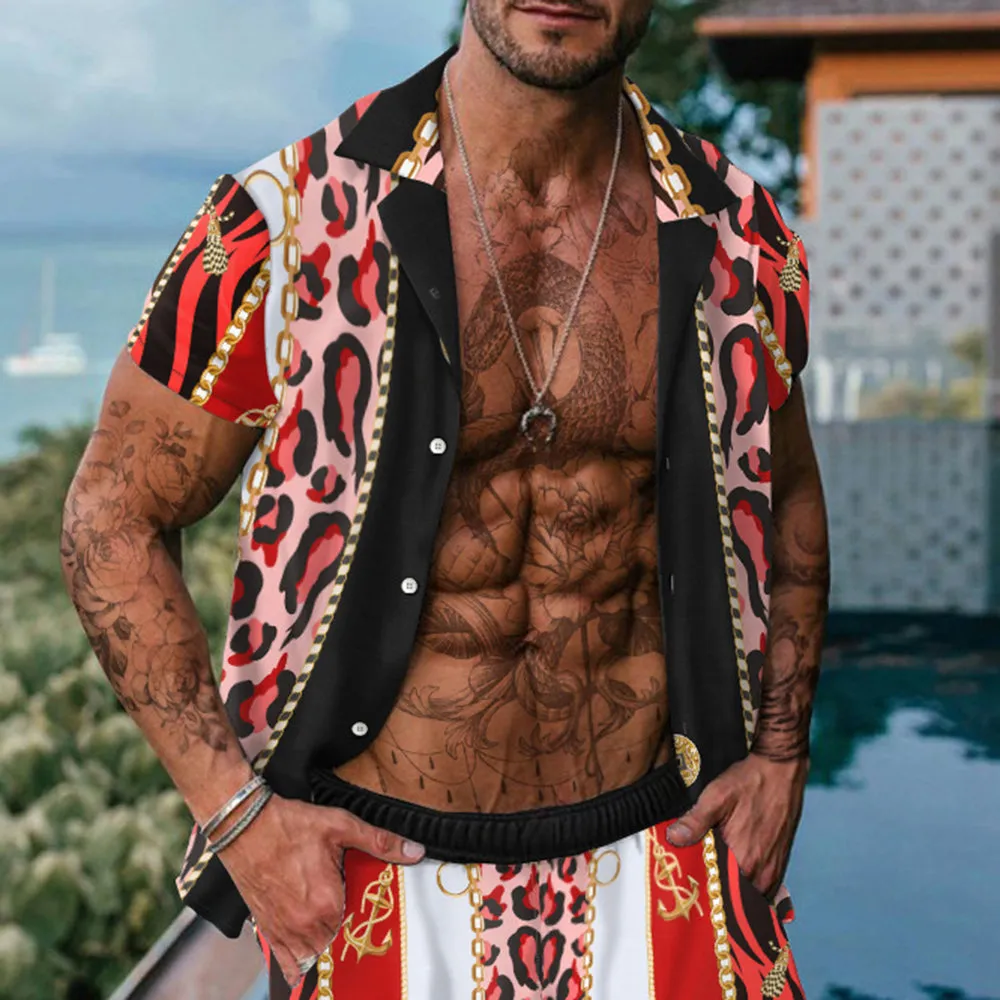 Men's Summer Vacation Two Pieces Outfits sold by Shopnova product image thumbnail 2