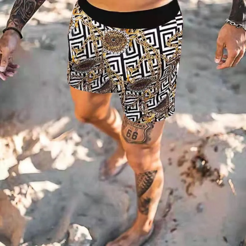 Casual Print Resort Style Shorts sold by Shopnova