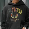 Deutscher Fussball Men's Fleece Hoodie 320g sold by Shopnova