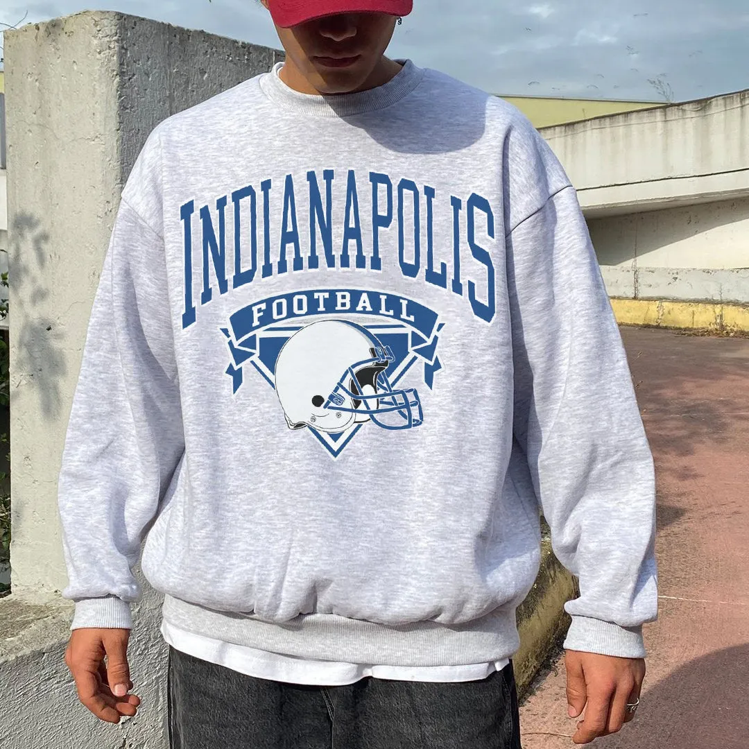 Clearance-Indianapolis Football Men's Sweatshirt-S sold by Shopnova